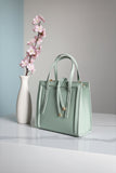 ZEMIMAAS Mini City Cyan pu leather shoulder bag, view 3