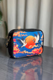 ZEMIMAAS Sky Crane canvas crossbody bag, view 4
