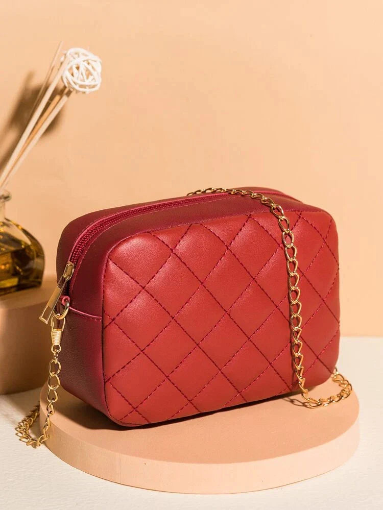 ZEMIMAAS Crossbody Urban Chic – Maroon