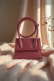 ZEMIMAAS Jacqumues Wine Red handbag, view 2
