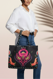 ZEMIMAAS Festive Bloom canvas tote bag