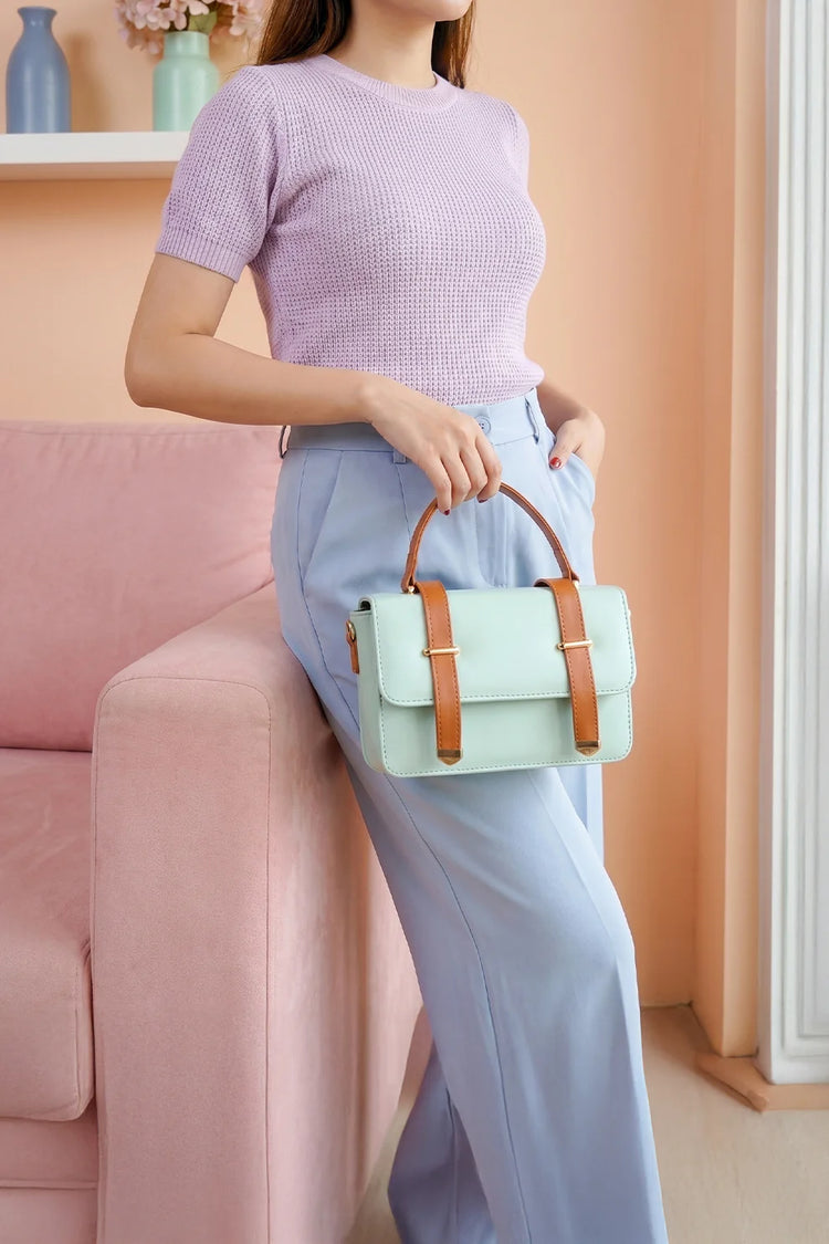 Zemimaas Handbag Melora - Mint Green