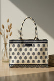 ZEMIMAAS Lotus canvas tote bag