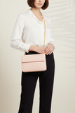 ZEMIMAAS Wanderlite Pink pu leather shoulder bag, view 2