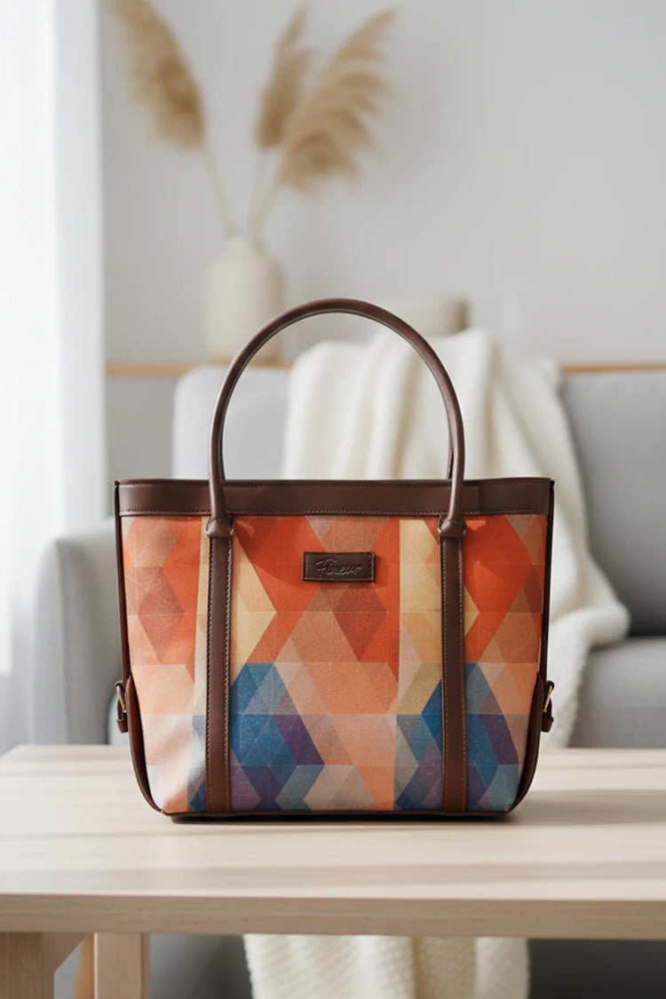 Zemimaas Strap Canvas Tote Prism