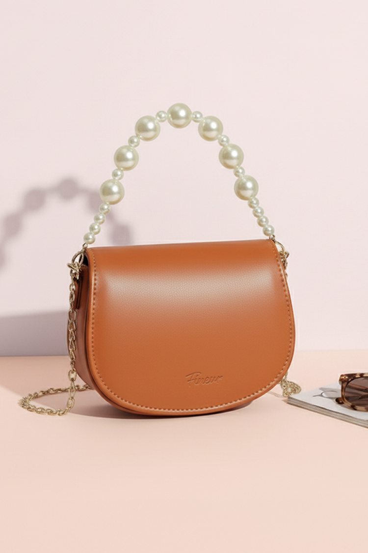 ZEMIMAAS Handbag Midnight Pearl – Brown