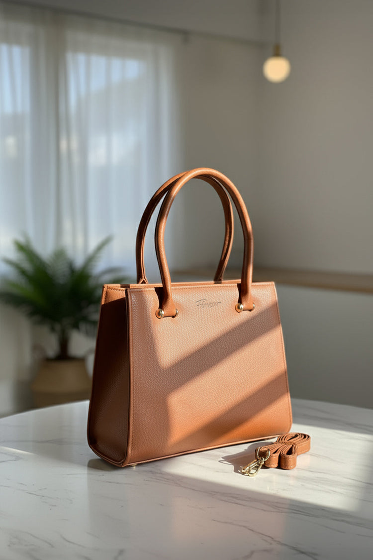 ZEMIMAAS Shoulder Bag Élan – Brown
