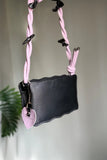 Zemimaas Handbag Baggie - Black (Lilac Strap)