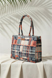 ZEMIMAAS Check Mate canvas tote bag, view 2