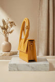 ZEMIMAAS Jacqumues Gold Yellow handbag, view 3