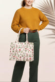 ZEMIMAAS Peach Blossom canvas tote bag, view 4