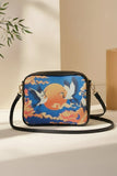 ZEMIMAAS Sky Crane canvas crossbody bag, view 2