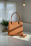 ZEMIMAAS Élan Brown pu leather shoulder bag, view 2