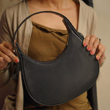 ZEMIMAAS Hobo Black pu leather handbag, view 2