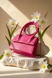 ZEMIMAAS Jacqumues Raspberry Pink handbag, view 3