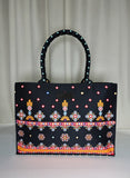 ZEMIMAAS Chic Spots canvas tote bag, view 2