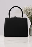 ZEMIMAAS ElleKnot Black pu leather handbag, view 4