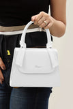 ZEMIMAAS Mini Prism White pu leather handbag
