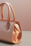 ZEMIMAAS HandyZip Soft Pink pu leather handbag, view 2
