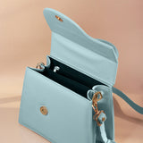 ZEMIMAAS Fest Arctic Blue Artic Blue pu leather handbag, view 4