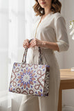 ZEMIMAAS Lavender Bloom canvas tote bag, view 3
