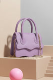 ZEMIMAAS Muffin Lilac pu leather handbag, view 3