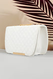 ZEMIMAAS Shoulder Bag Quilted Charm – White