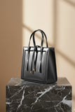 ZEMIMAAS Mini City Black pu leather shoulder bag, view 3