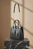 ZEMIMAAS Mini City Black pu leather shoulder bag, view 2
