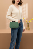 ZEMIMAAS Urban Chic Green pu leather crossbody bag, view 2