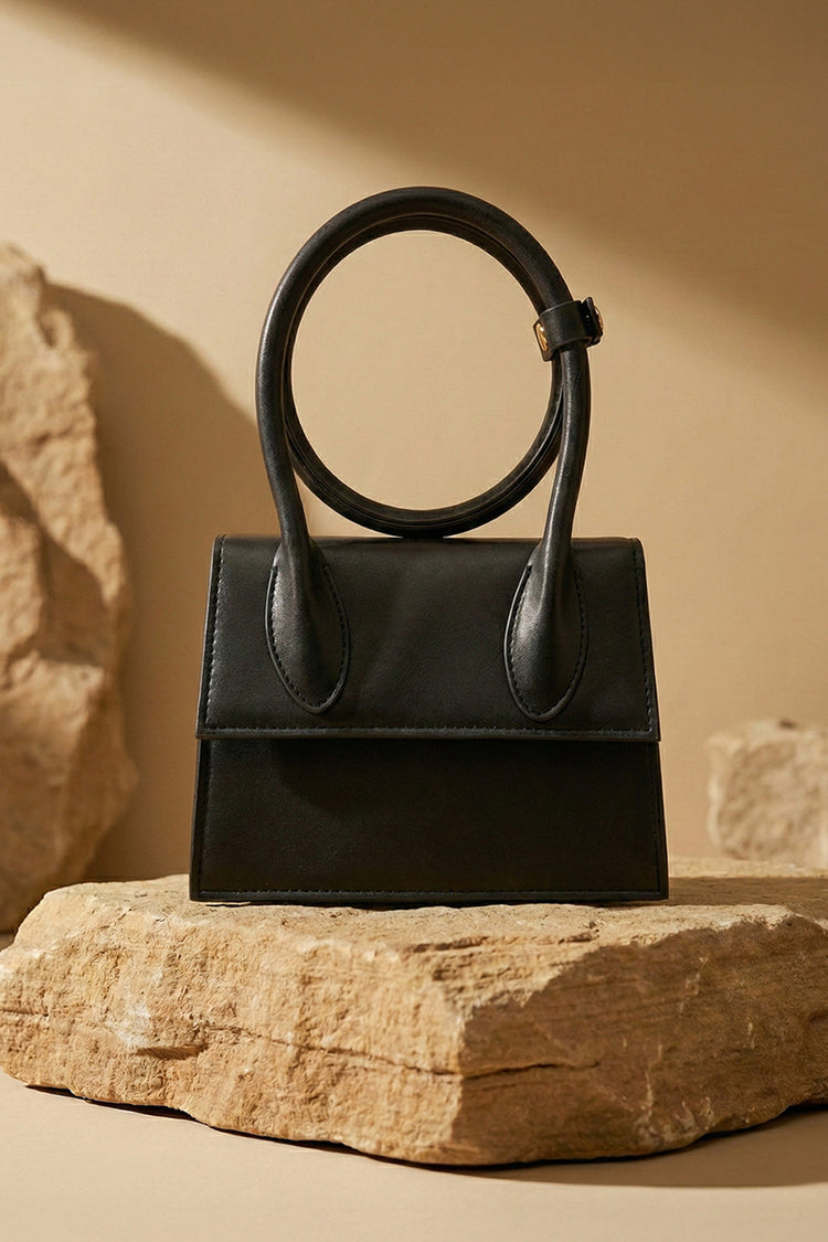 ZEMIMAAS Halo Handbag – Black