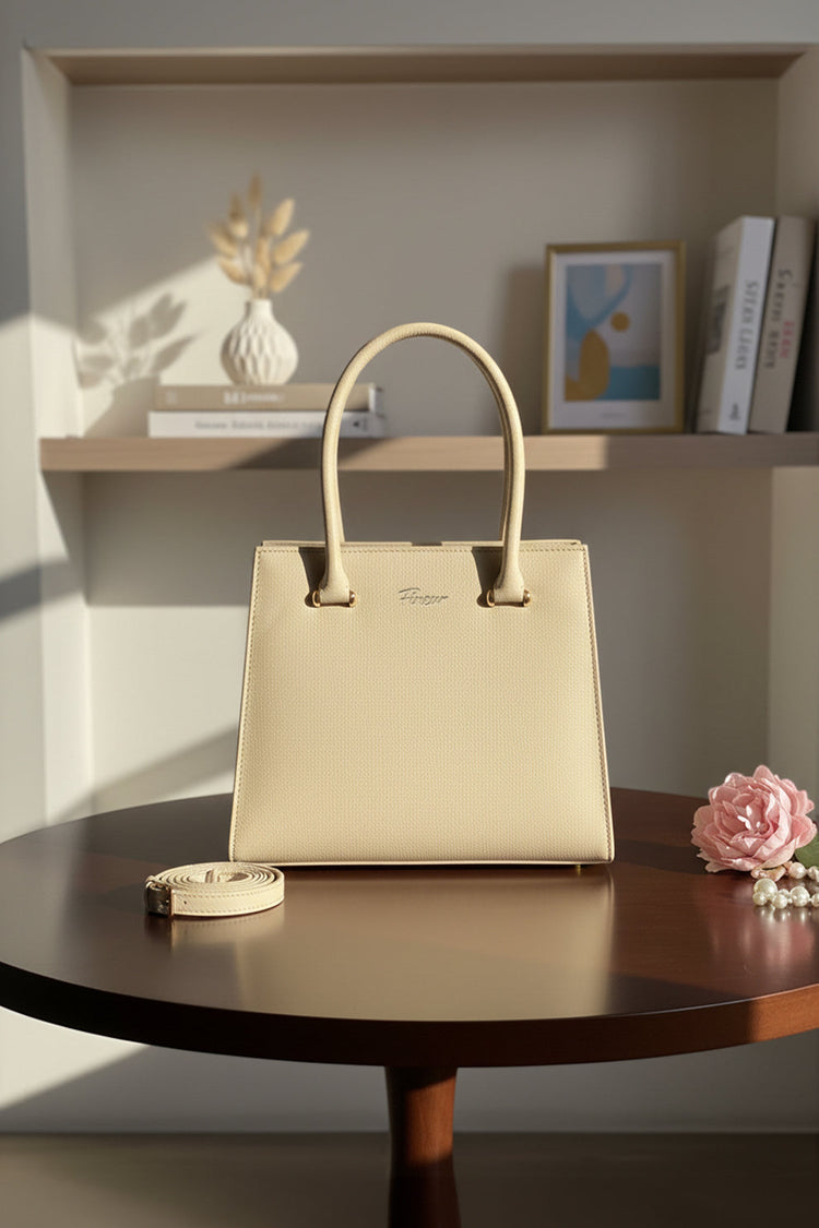 ZEMIMAAS Shoulder Bag Élan – Beige