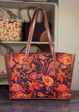 ZEMIMAAS Side Rexine Carry canvas tote bag, view 4