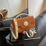 ZEMIMAAS Dot Luxe Mustard pu leather handbag, view 2