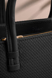 ZEMIMAAS HandyZip Black pu leather handbag, view 5