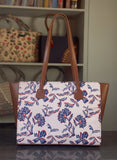ZEMIMAAS Side Rexine SkyLeaf canvas tote bag, view 5