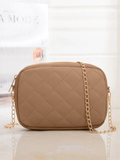 ZEMIMAAS Urban Chic Beige pu leather crossbody bag, view 3