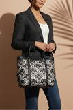 ZEMIMAAS Twilight Patels canvas tote bag, view 2