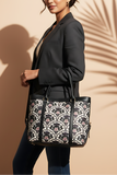 ZEMIMAAS Twilight Patels canvas tote bag, view 3