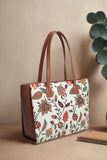 ZEMIMAAS Side Rexine CarryCraft canvas tote bag, view 2