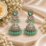 Jhumka Earrings Close-up