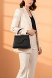 ZEMIMAAS Fest Black pu leather handbag, view 2