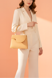 ZEMIMAAS Fest Yellow pu leather handbag, view 2