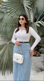 ZEMIMAAS Docklock White pu leather crossbody bag, view 3