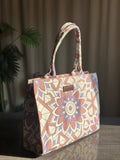 ZEMIMAAS Lavender Bloom canvas tote bag, view 4