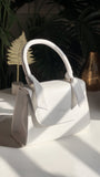 ZEMIMAAS Mini Prism White pu leather handbag, view 2