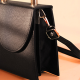 ZEMIMAAS Fest Black pu leather handbag, view 6