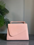 ZEMIMAAS Royal Box Tea Pink pu leather handbag