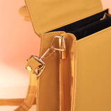 ZEMIMAAS Fest Yellow pu leather handbag, view 5