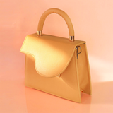 ZEMIMAAS Fest Yellow pu leather handbag